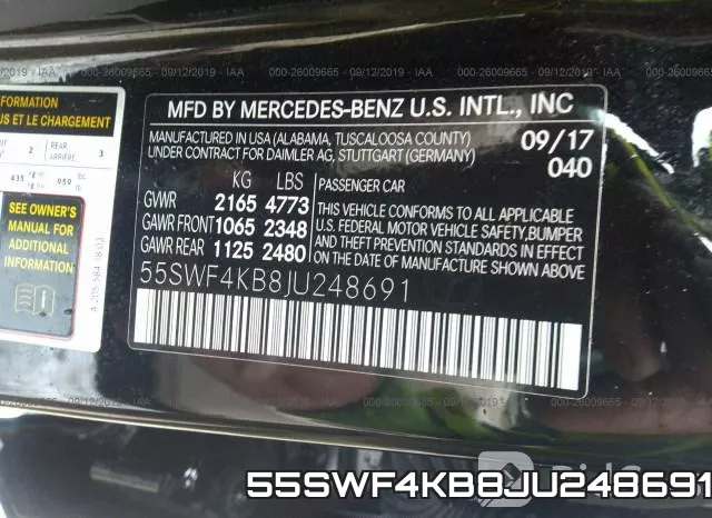 55SWF4KB8JU248691 фото 10
