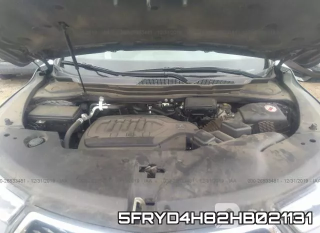 5FRYD4H82HB021131 фото 2