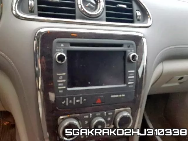 5GAKRAKD2HJ310338 фото 8