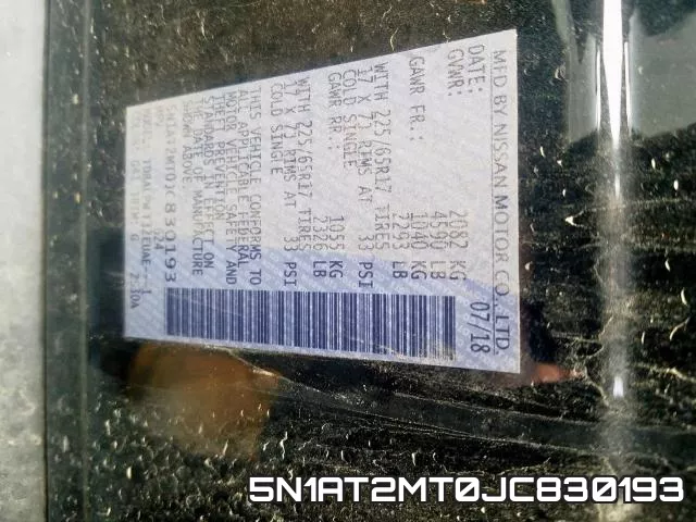 5N1AT2MT0JC830193 фото 2