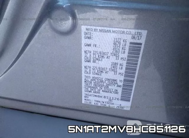 5N1AT2MV8HC851126 фото 9