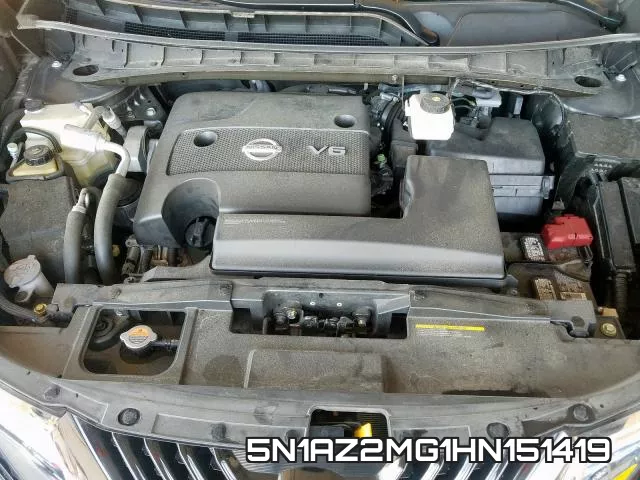 5N1AZ2MG1HN151419 фото 8
