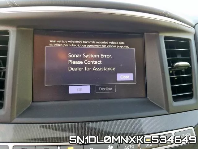 5N1DL0MNXKC534649 фото 6