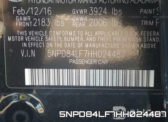 5NPD84LF7HH024487 фото 9
