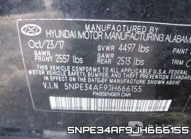 5NPE34AF9JH666155 фото 8