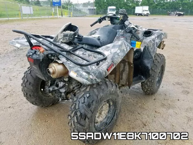 5SADW11E8K7100702 фото 4