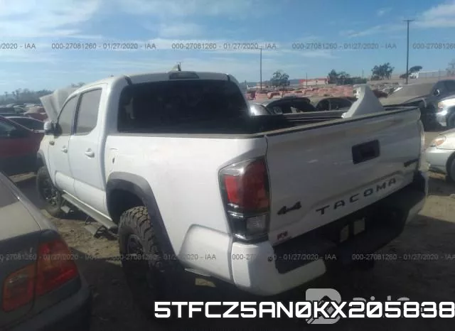 5TFCZ5AN0KX205838 фото 4