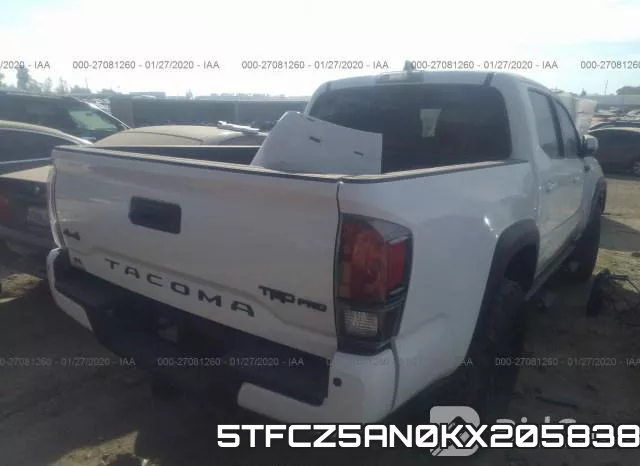 5TFCZ5AN0KX205838 фото 5