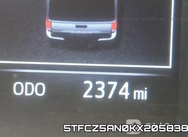 5TFCZ5AN0KX205838 фото 8