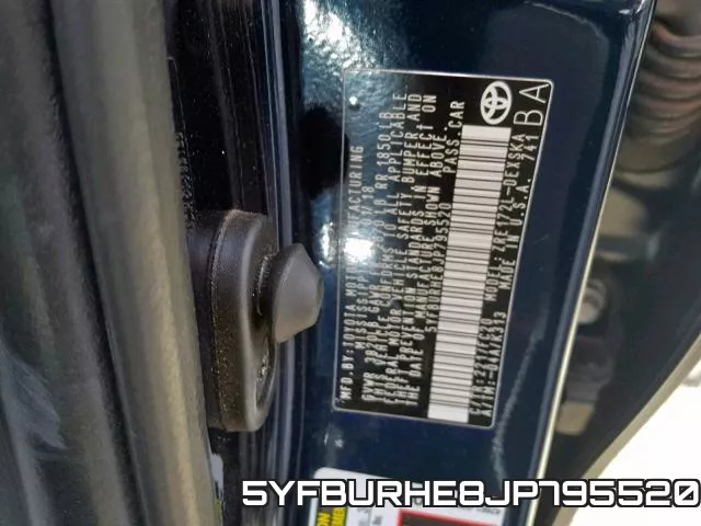 5YFBURHE8JP795520 фото 2