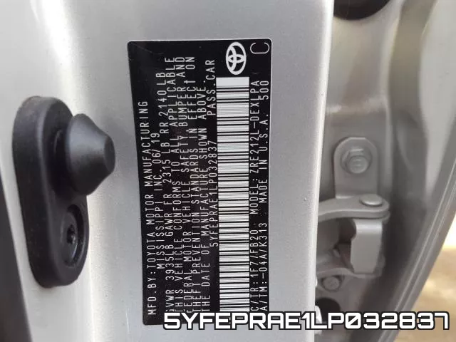 5YFEPRAE1LP032837 фото 2