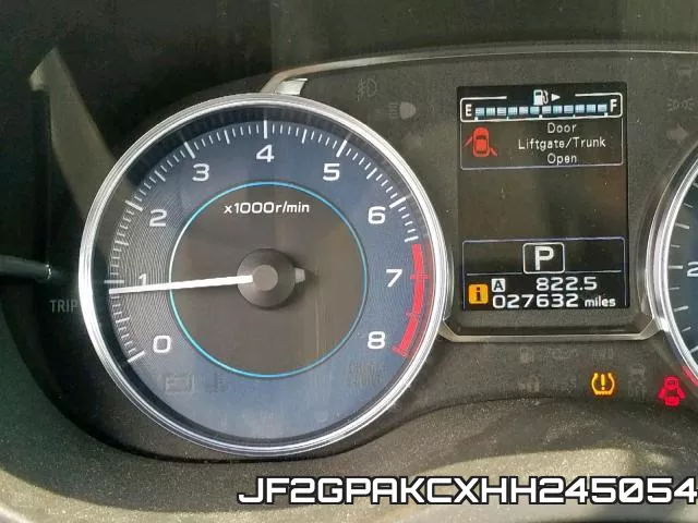 JF2GPAKCXHH245054 фото 8