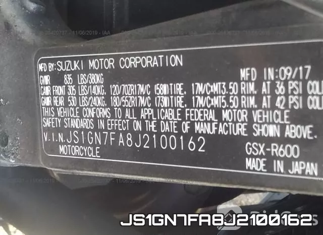 JS1GN7FA8J2100162 фото 2