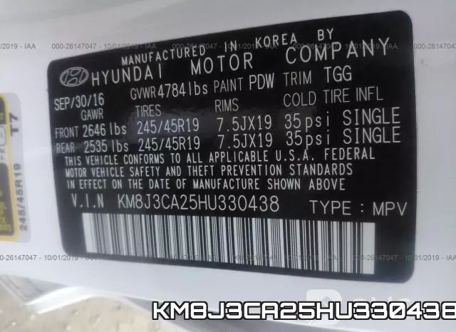 KM8J3CA25HU330438 фото 6