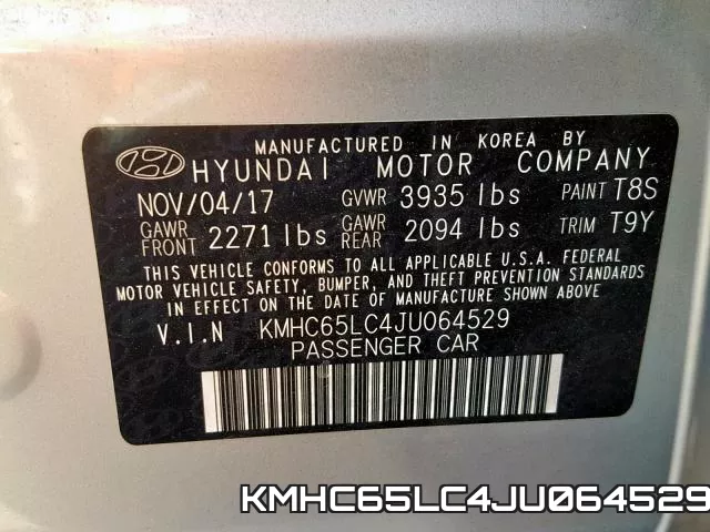 KMHC65LC4JU064529 фото 2