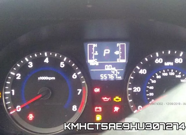 KMHCT5AE9HU307274 фото 6