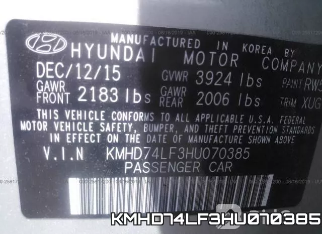 KMHD74LF3HU070385 фото 10