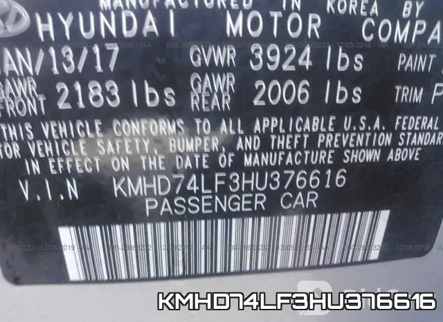 KMHD74LF3HU376616 фото 10