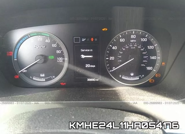 KMHE24L11HA054176 фото 7