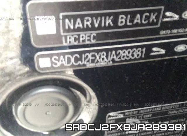 SADCJ2FX8JA289381 фото 10