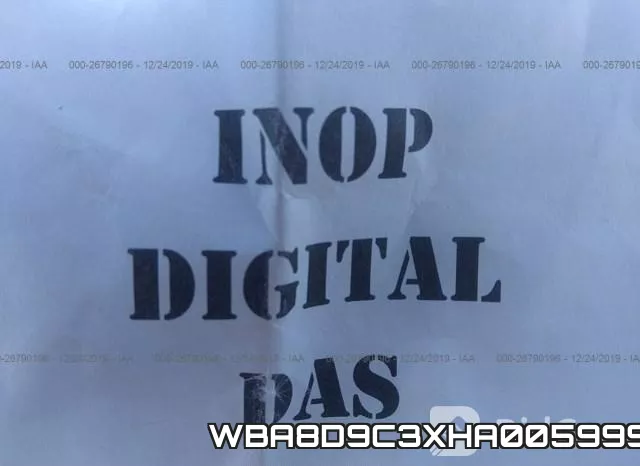 WBA8D9C3XHA005999 фото 7