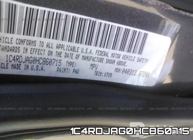 1C4RDJAG0HC860715 фото 6