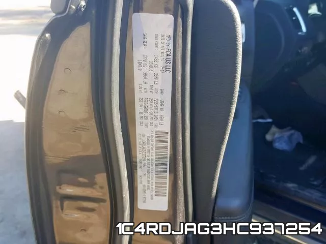 1C4RDJAG3HC937254 фото 2