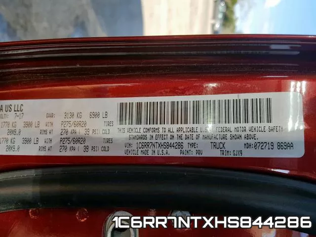 1C6RR7NTXHS844286 фото 2