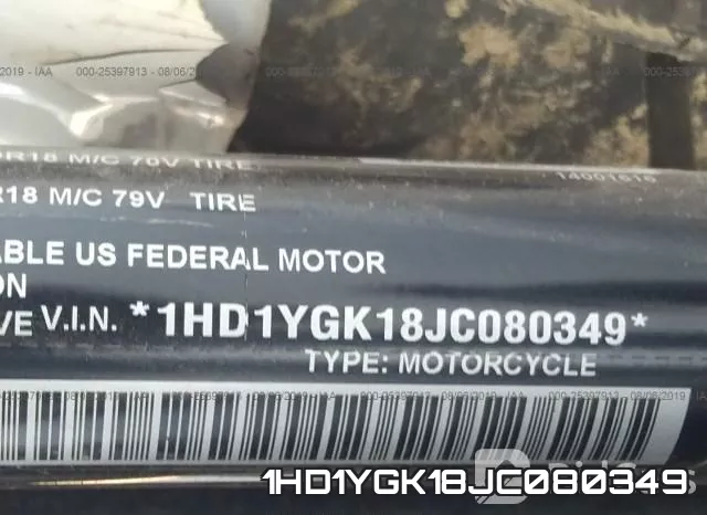 1HD1YGK18JC080349 фото 2