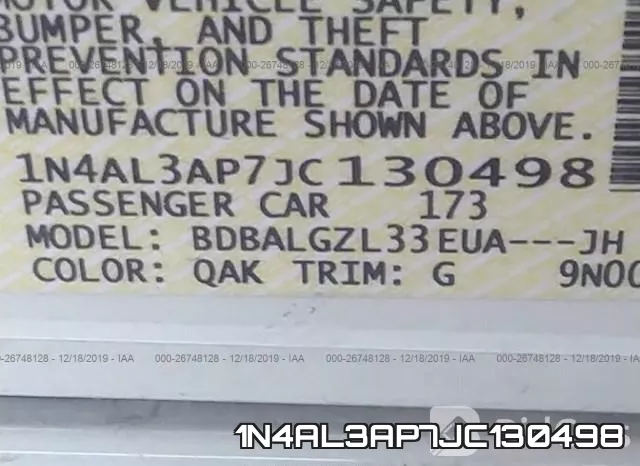 1N4AL3AP7JC130498 фото 8