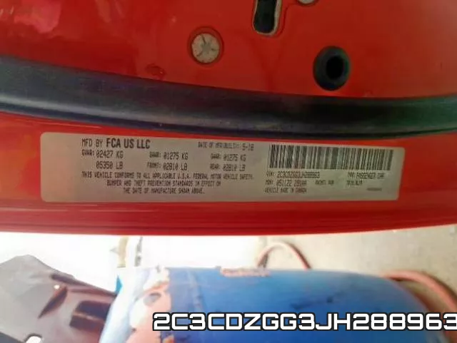 2C3CDZGG3JH288963 фото 2