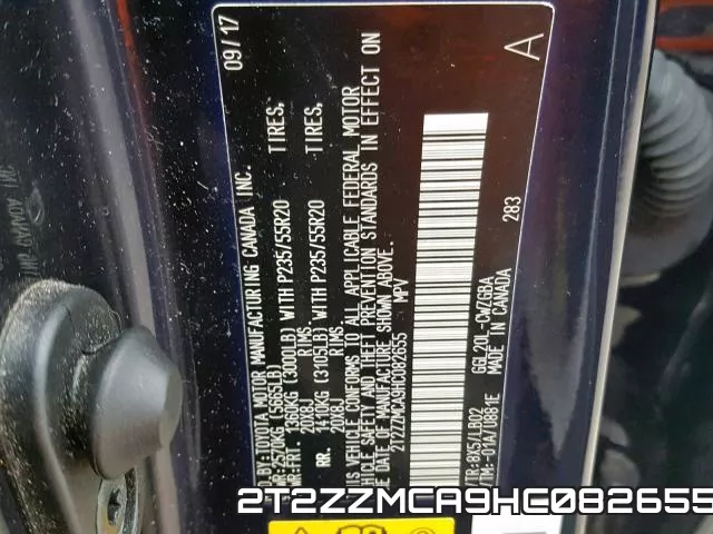 2T2ZZMCA9HC082655 фото 2