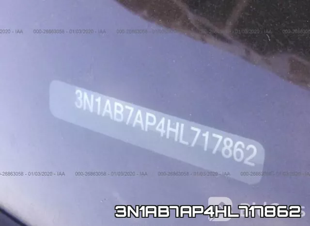 3N1AB7AP4HL717862 фото 7