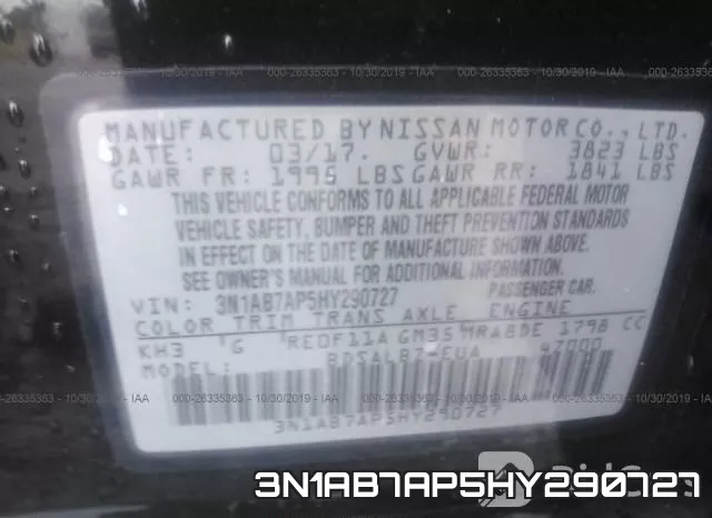 3N1AB7AP5HY290727 фото 9