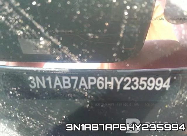 3N1AB7AP6HY235994 фото 8