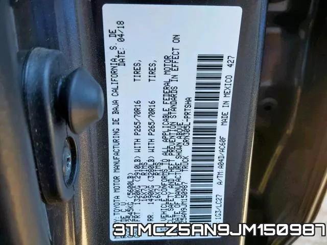 3TMCZ5AN9JM150987 фото 2