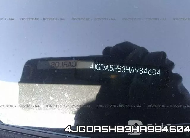 4JGDA5HB3HA984604 фото 8