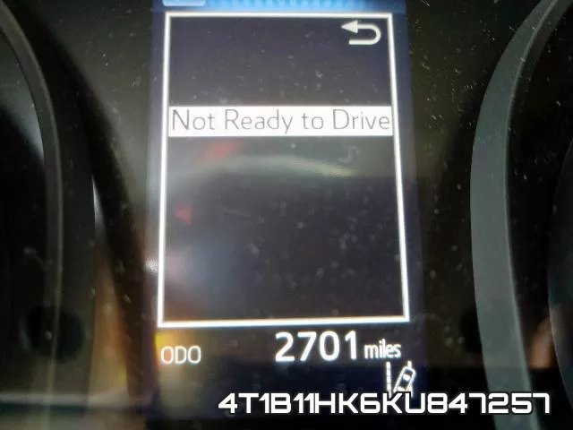 4T1B11HK6KU847257 фото 9
