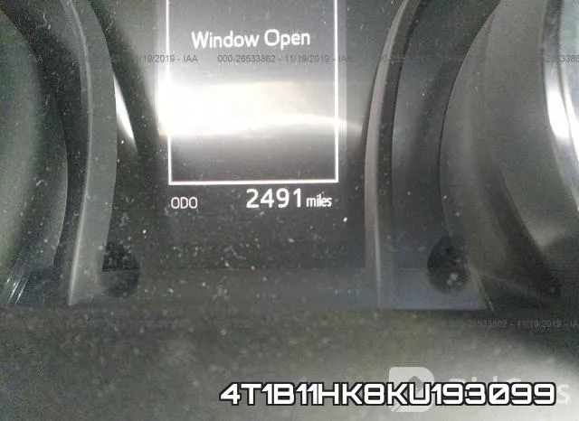 4T1B11HK8KU193099 фото 6