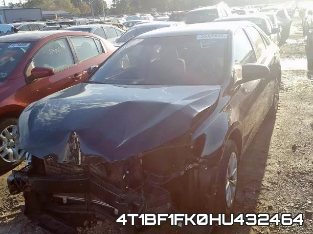 4T1BF1FK0HU432464 фото 2