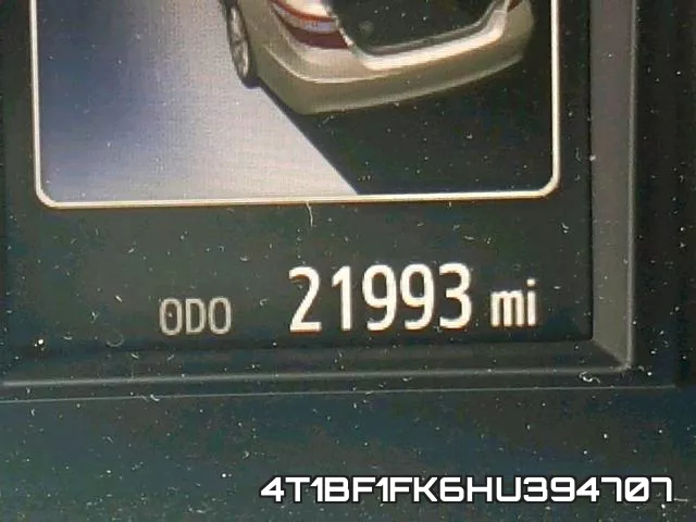 4T1BF1FK6HU394707 фото 7