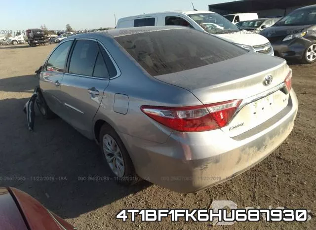 4T1BF1FK6HU687930 фото 3