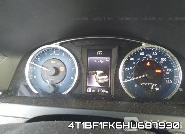 4T1BF1FK6HU687930 фото 7