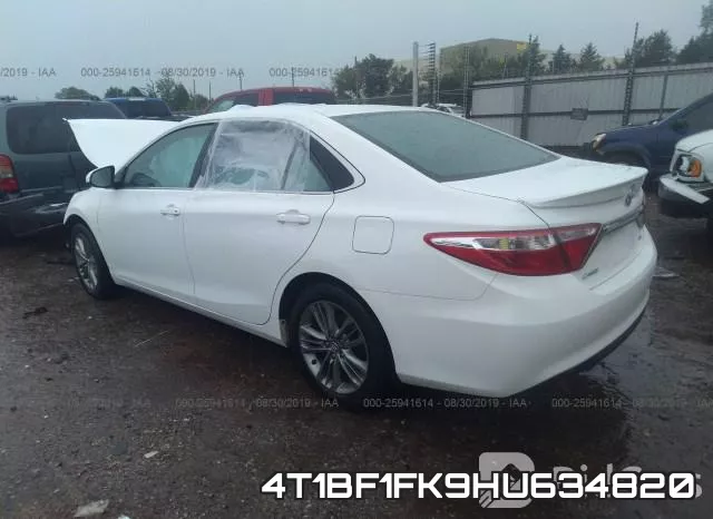 4T1BF1FK9HU634820 фото 2