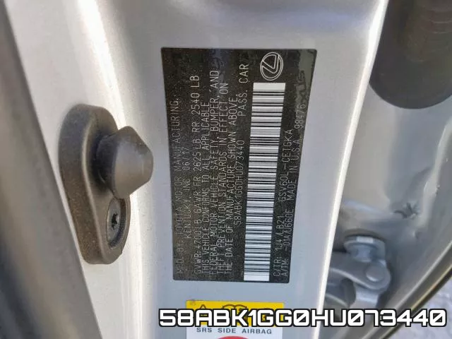 58ABK1GG0HU073440 фото 2