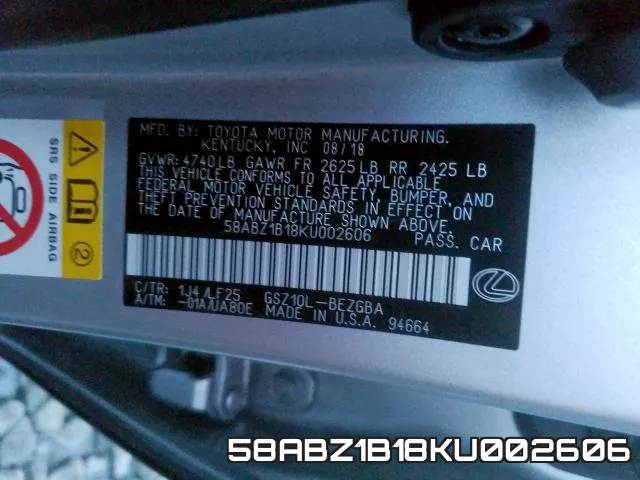 58ABZ1B18KU002606 фото 2