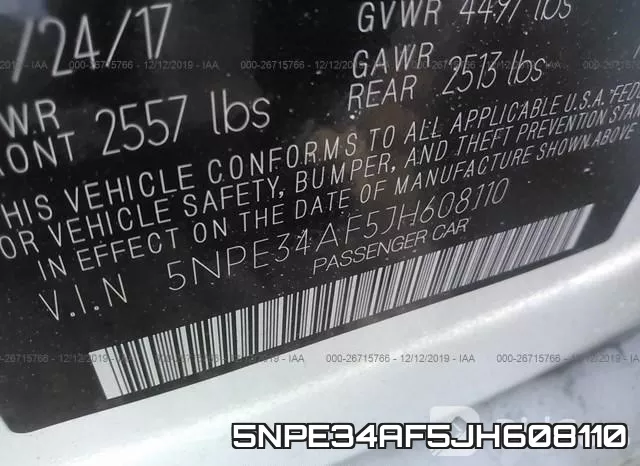 5NPE34AF5JH608110 фото 9