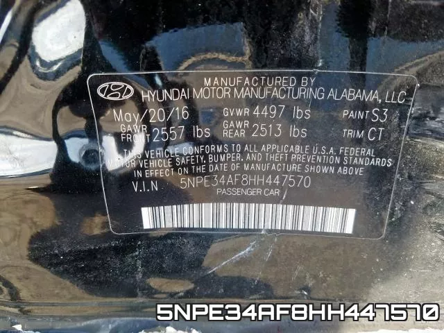 5NPE34AF8HH447570 фото 2