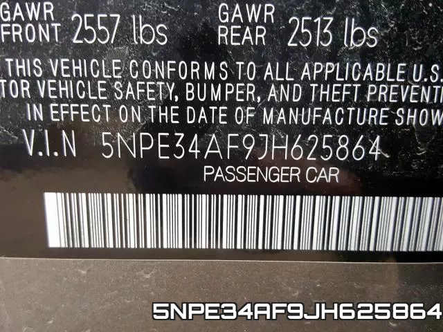 5NPE34AF9JH625864 фото 2