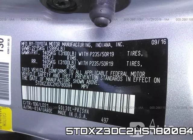 5TDXZ3DC2HS780084 фото 7